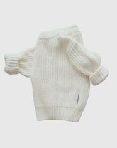 Ashton’s Cozy Sweater-Milk White